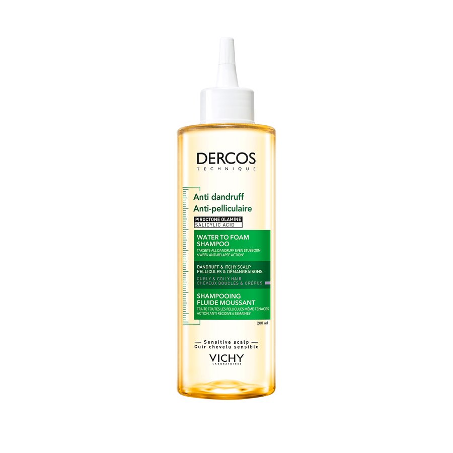 dercos
anti-dandruff water to foam shampoo
