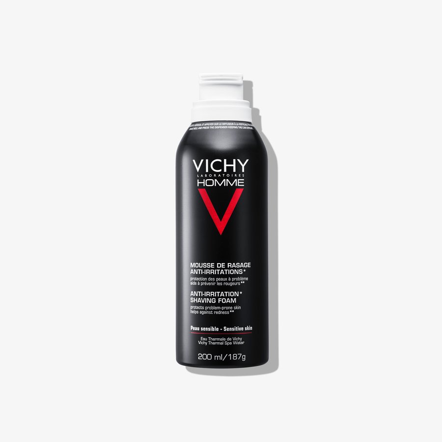 vichy homme
homme antiirritation shaving foam